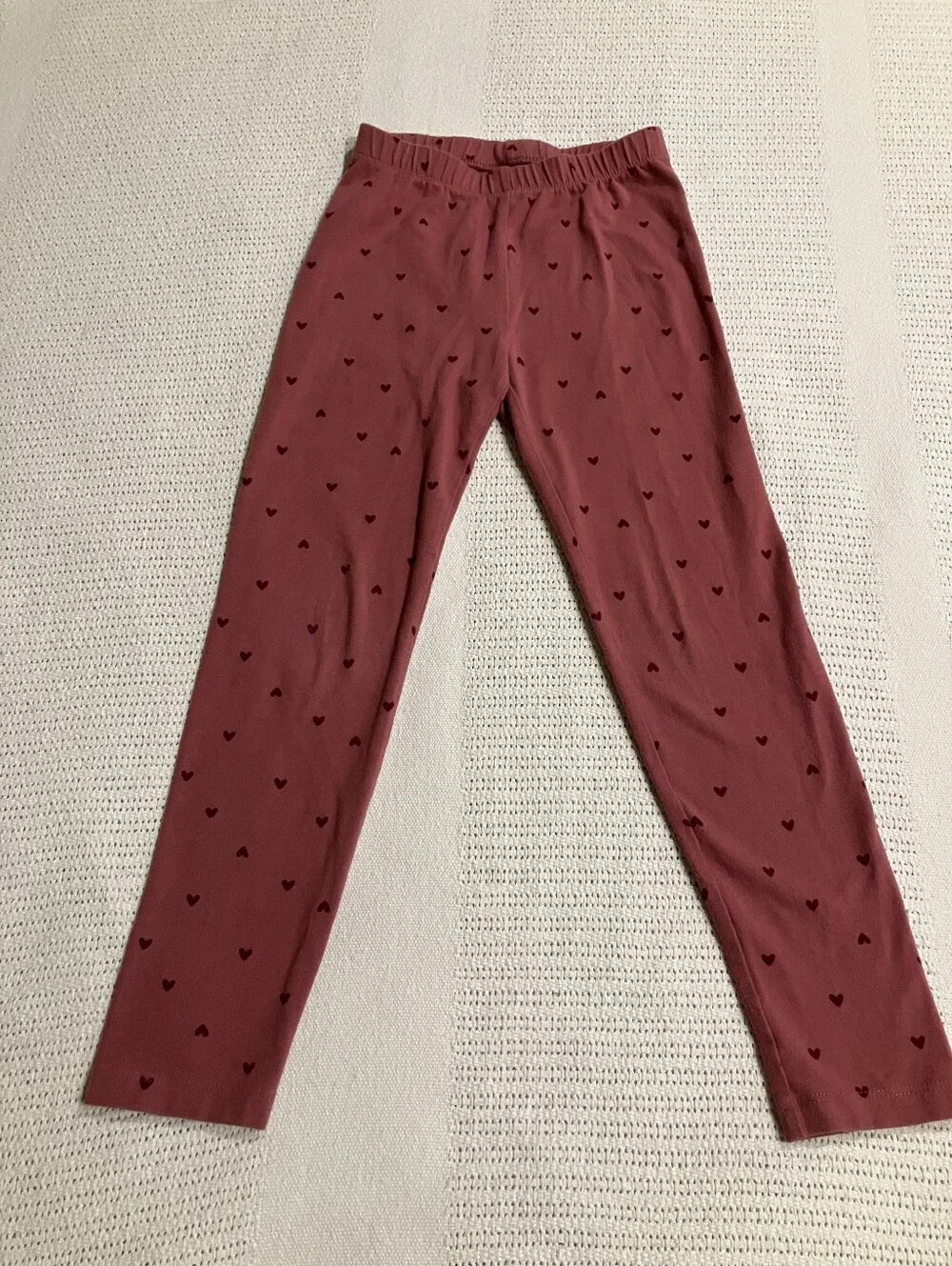 $2 If Bundled. Mauve Heart Print Leggings